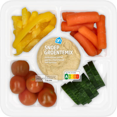 AH Snoepgroentemix met hummus (340g)