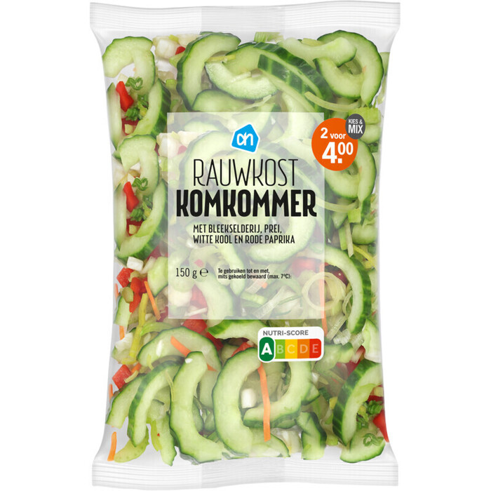 Frisse Komkommermix (zak, 150g)