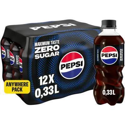 Pepsi Zero sugar 12-pack (3.96L)