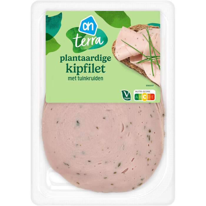 AH Terra Plantaardige kipfilet met tuinkruiden (80g)