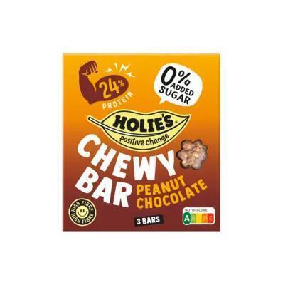 Holie's Chewy bar peanut chocolate (105g)