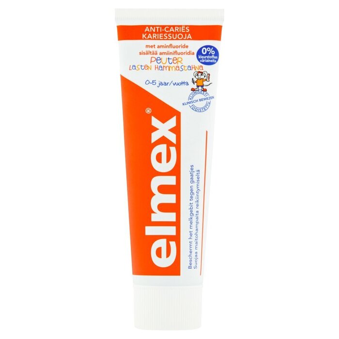 Elmex Anti-Cariës Peuter Tandpasta 75 ml (Stuk, 75ml)