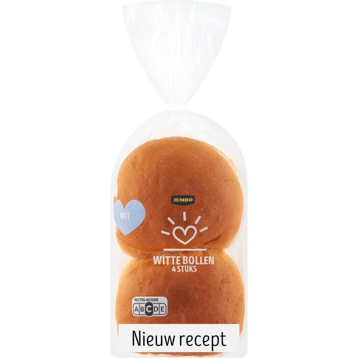 Jumbo - Witte Bollen - 4 Stuks