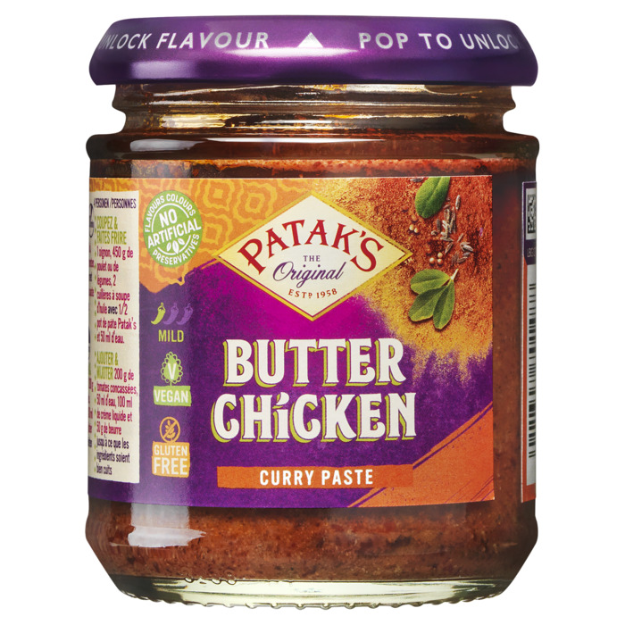 Patak's Butter chicken kruidenpasta (165g)