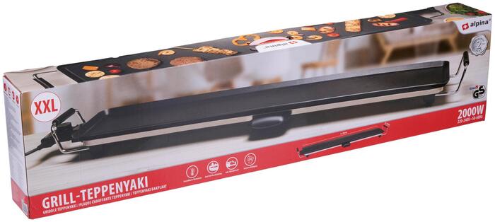 Alpina Teppanyaki bakplaat XXL (Doos, 2.5kg)