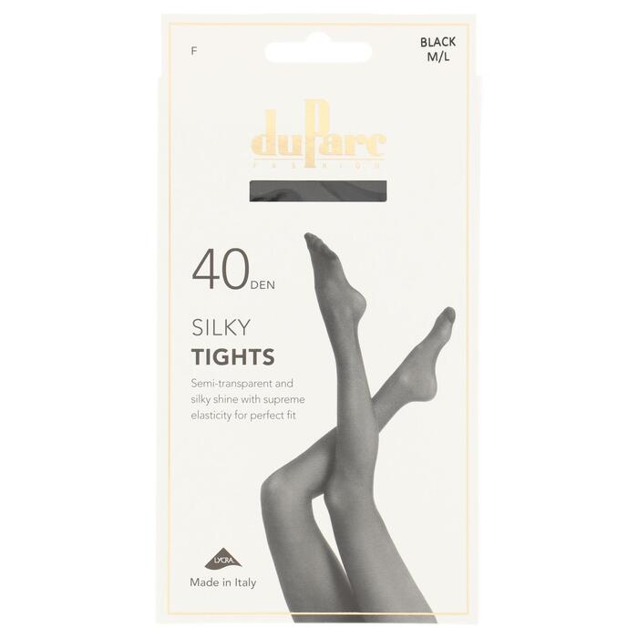 DuParc Panty Lycra 40D zijdegl zwart ML