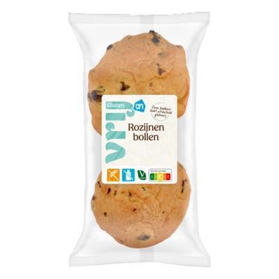 AH Glutenvrij Rozijnen bollen