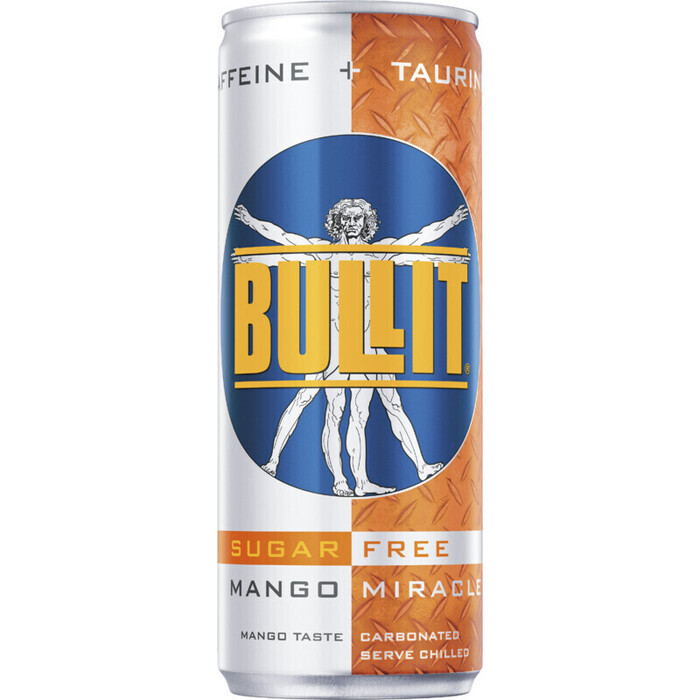 Bullit Sugarfree mango miracle (250ml)