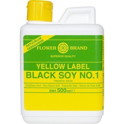 Flowerbrand Black soy sauce no. 1 (0.5L)