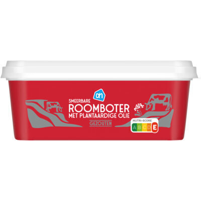 AH Roomboter met plantaardige olie gezouten (250g)