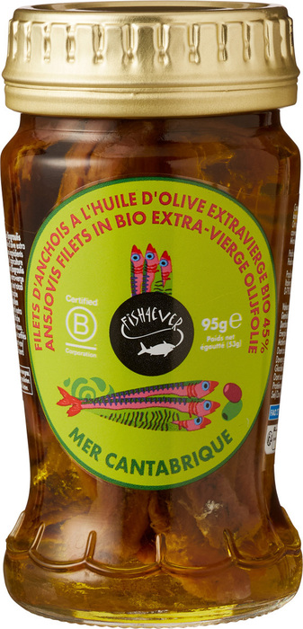 Ansjovisfilet in olijfolie (pot, 95g)