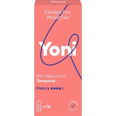 Yoni Tampons van biokatoen heavy