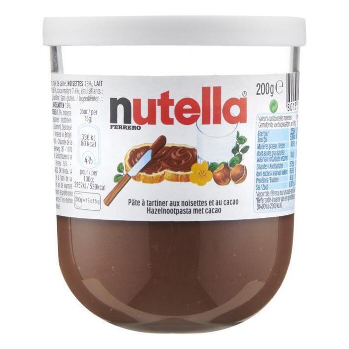 Nutella Hazelnootpasta (200g)