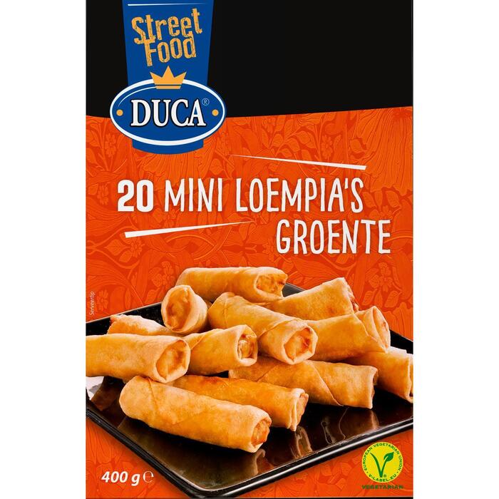 Mini loempia's 20 stuks (Stuk, 400g)