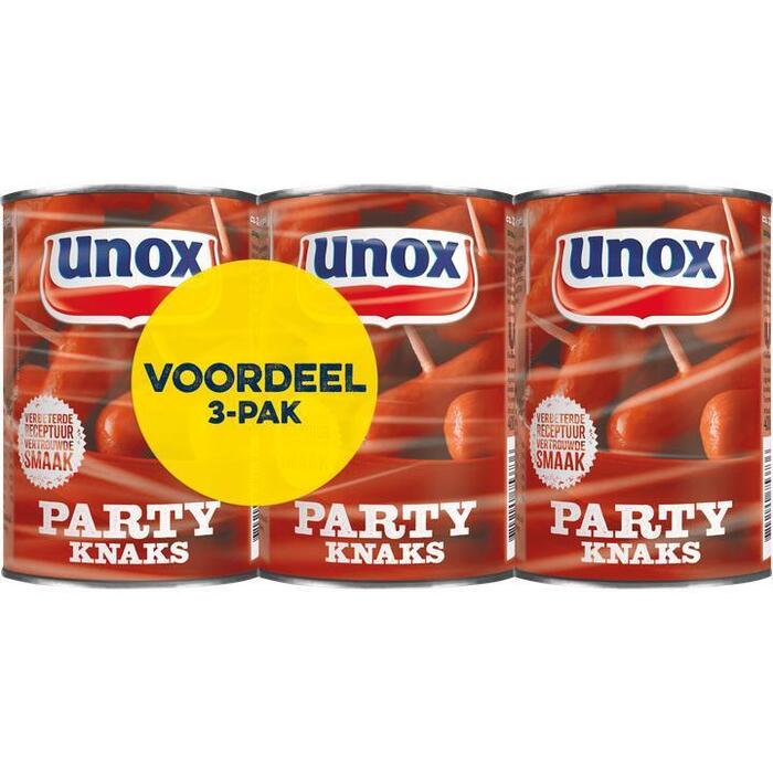 Unox Party Knaks 3 x 400g (400g)
