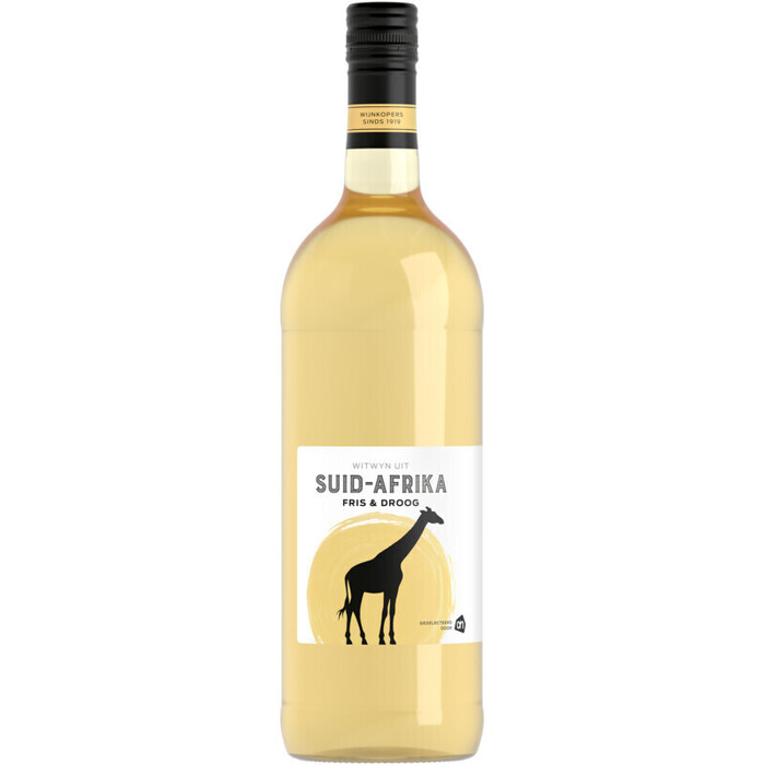 AH Zuid-Afrika huiswijn fris en droog wit (1L)