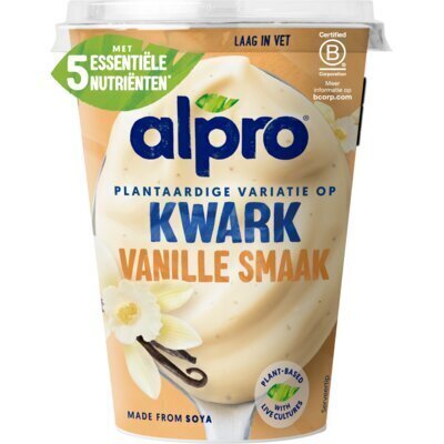 Alpro Plantaardige Variatie op Kwark Vanille (400g)