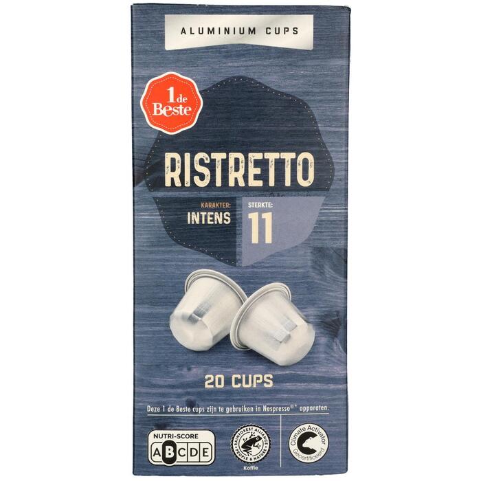 1 de Beste Koffiecups ristretto