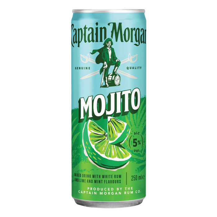 Captain Morgan Mojito Blik 250ml (250ml)