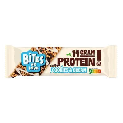 BitesWeLove Protein bar cookies & cream (50g)