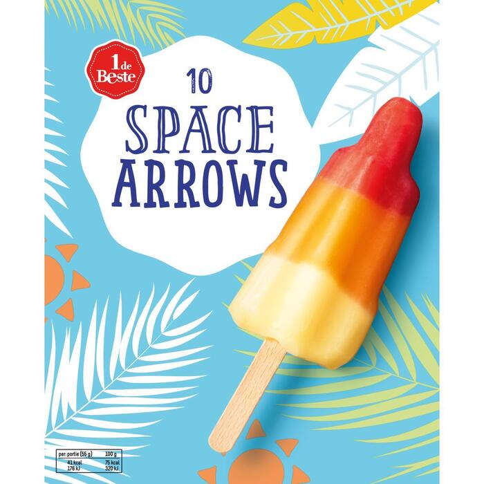 1 de Beste Space arrows 10st (550g)