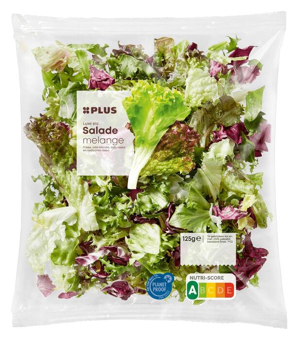 PLUS Gemengde sla (Zak, 125g)