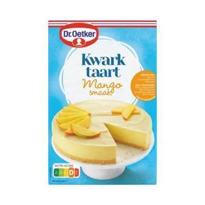 Dr. Oetker Kwarktaart met Mangosmaak taartmix 440 g (440g)