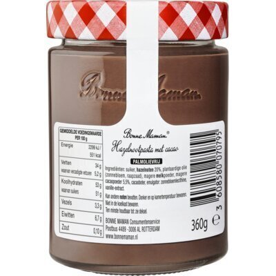 Bonne Maman Hazelnootpasta 360 g (360g)