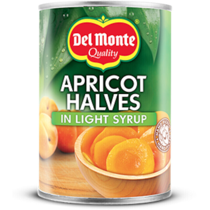 Del Monte Halve abrikozen op lichte siroop (420g)