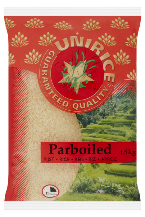 Unirice Parboiled rijst (4.5kg)
