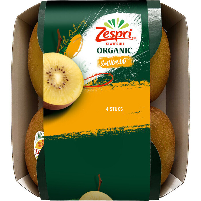 Zespri Sungold kiwi schaal