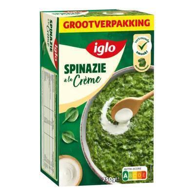 Spinazie à la crème (Doos, 750g)