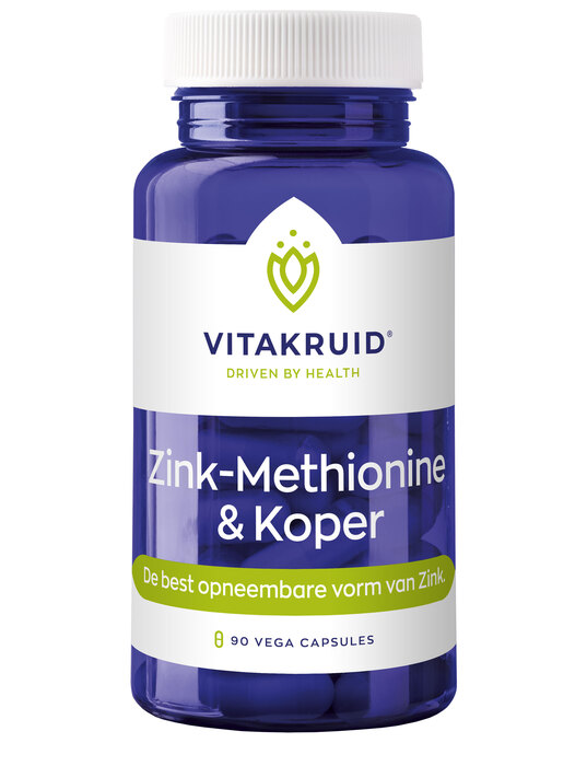 Vitakruid Zink methionine & koper