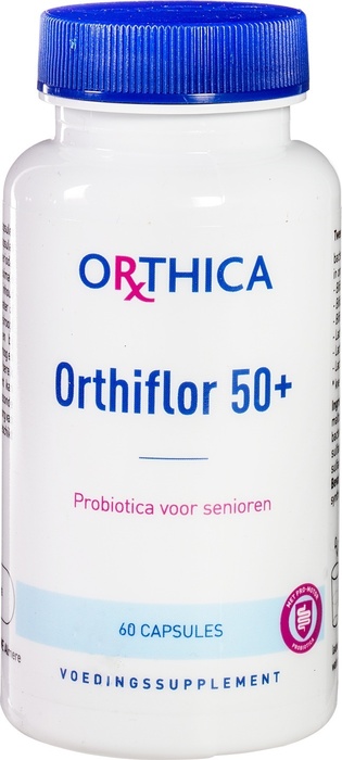 Orthica voedingssupplement orthiflor 50+ 60 stuks pot