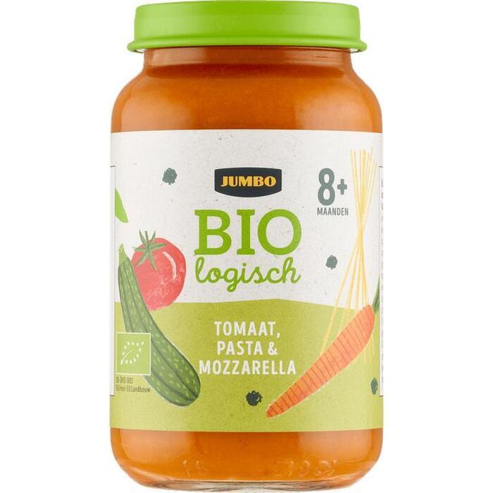 Jumbo Biologisch Babyvoeding Tomaat, Pasta & Mozzarella 8+ Maanden 220g (220g)