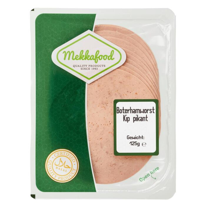 Kipboterhamworst pikant (125g)