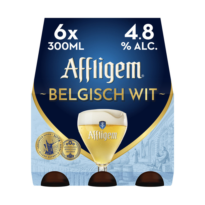 Affligem Belgisch Wit 6x30cl fles (Set, 6 × 30cl)