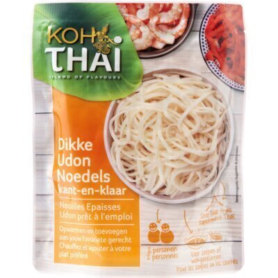 Koh Thai Voorgekookte dikke mie noodles (200g)