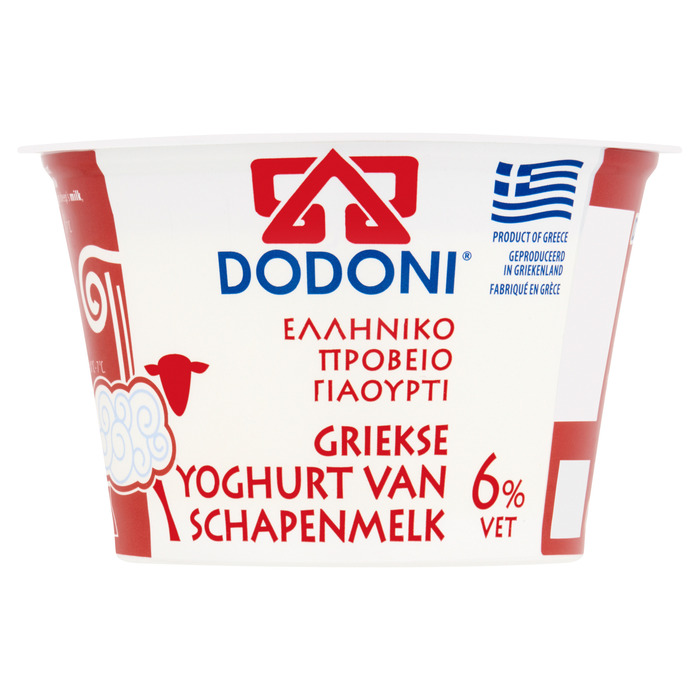 Dodoni Griekse Yoghurt van Schapenmelk 6% Vet 170 g (170g)