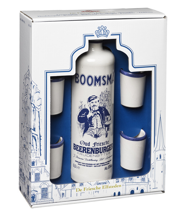Boomsma Beerenburg + 4 napjes (0.5L)