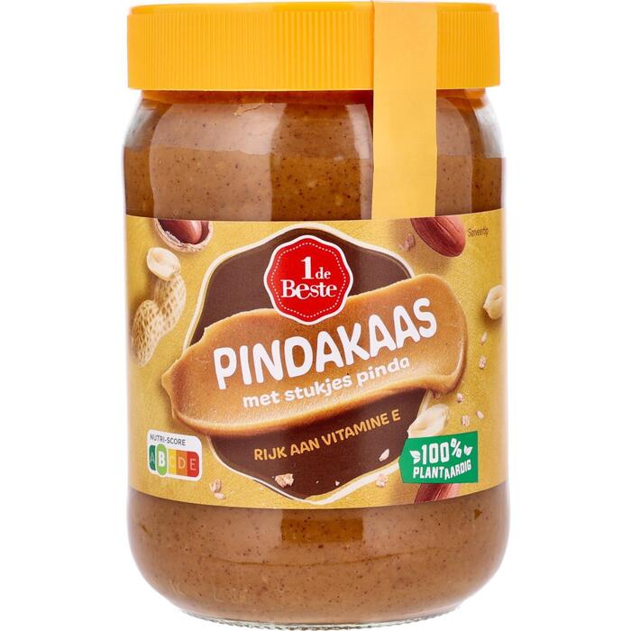 Pindakaas met stukjes (600g)