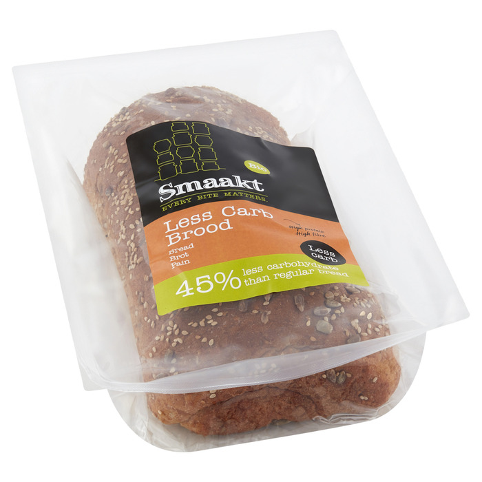 Smaakt Bio Less Carb Brood 400 g (400g)
