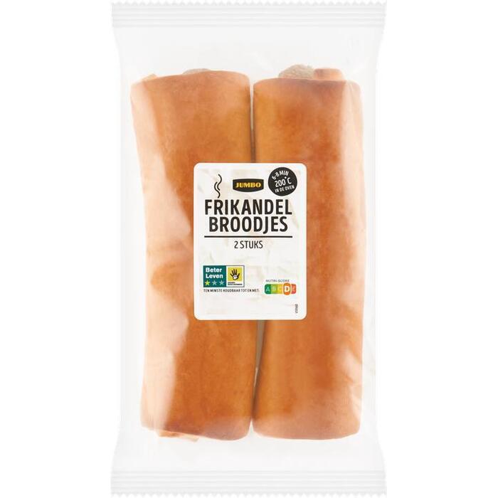Jumbo Frikandelbroodjes 2 Stuks (320g)