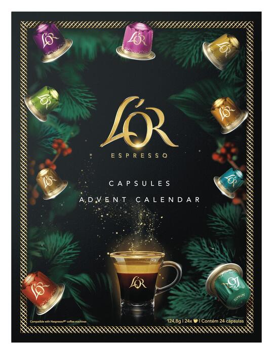 L'Or Espresso Capsules Advent Calendar 24 Stuks 124,8 g (125g)