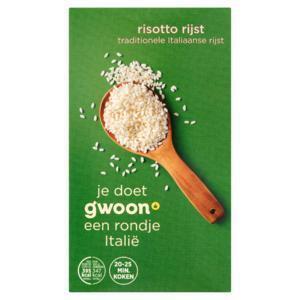 G'woon risotto rijst 400gr (400g)