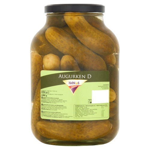 Hanos Selektie Augurken D 2450 g (2.45kg)