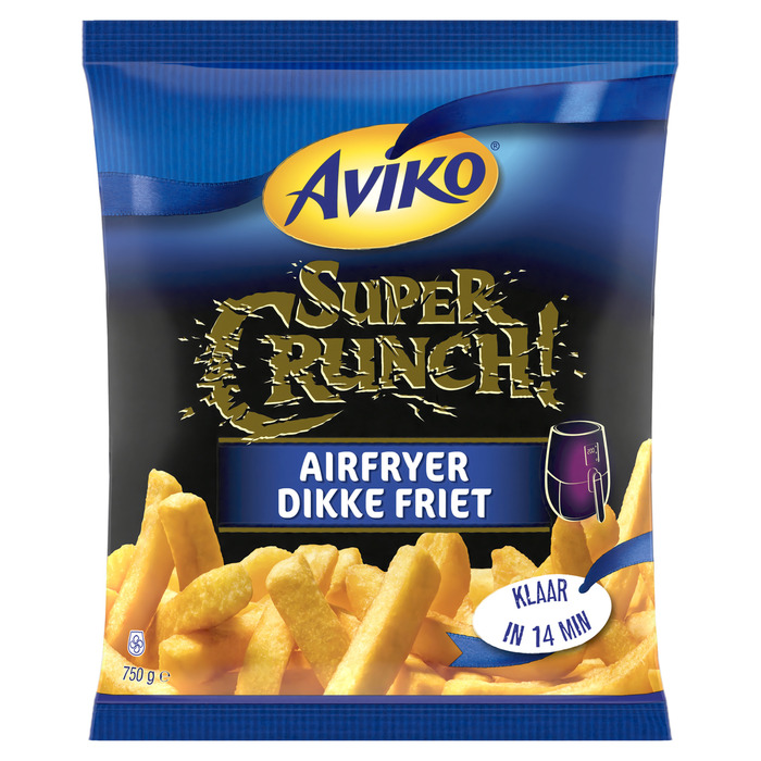 Super crunch airfryer dikke friet (Zak, 750g)