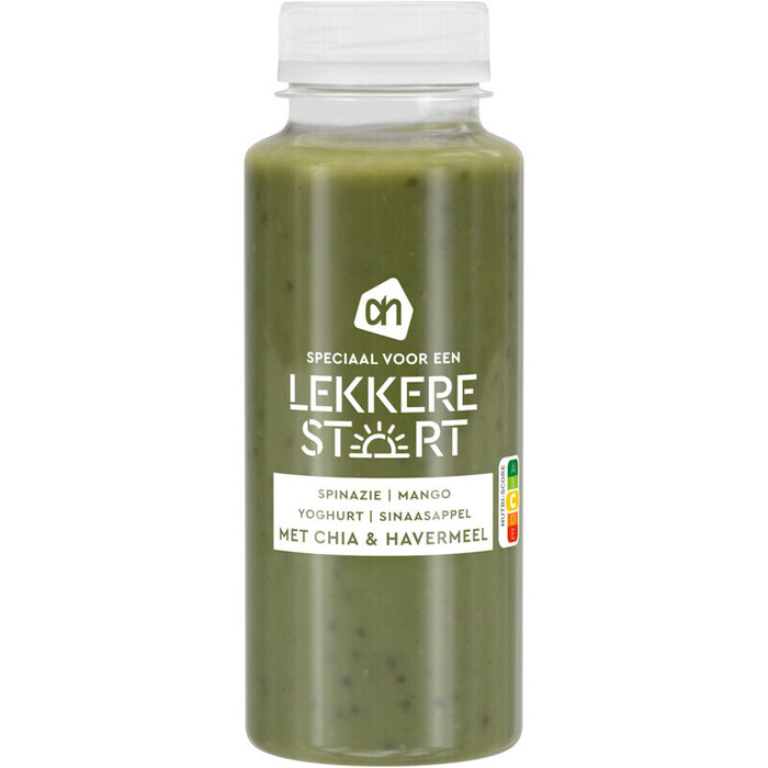 AH Lekkere start spinazie mango yoghurt (250ml)
