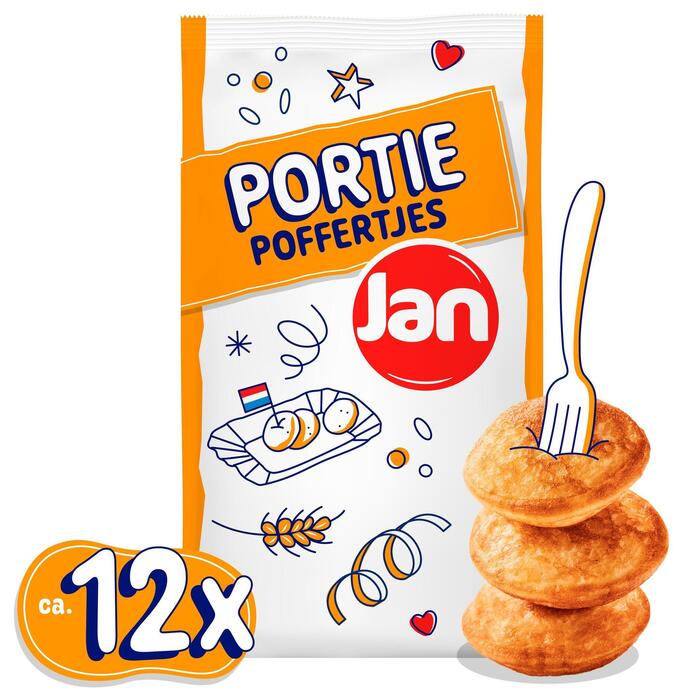 Jan Portie poffertjes (Zakje, 100g)
