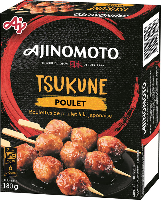 Ajinomoto Tsukune poulet (6 × 30g)